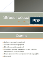 stresul ocupational