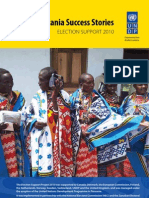 UNDP Tanzania Success Stories - Election Support 2010