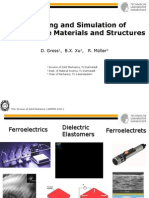 Modelling and Simulation of Electroactive Materials and Structures