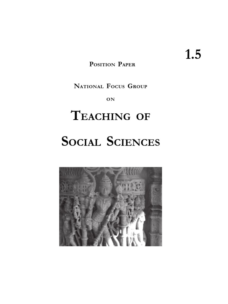 Ncert Teaching of Social Science PDF Social Science Curriculum