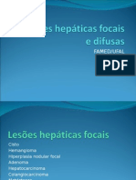 Afecções hepáticas focais e difusas