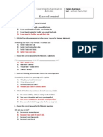 Conocimientos Tecnológicos Aplicados Examen Semestral