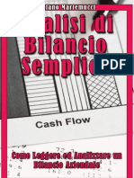 Analisi Di Bilancio Semplice PDF