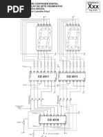 Módulo de Contagem com Display de Sete Segmentos 