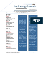 June 2009 Libertarian Strategy Monthly