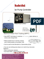 Solar Pump Controller: Maximum Power Point Tracking (MPPT)