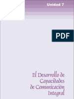 El desarrollo de capacidades de comunicación integral