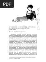 Crímenes por homofobia - Perú. Montalvo et al.