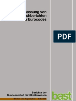 Anpassung Von DIN-Fachberichten Brücken" An Eurocodes: Berichte Der Bundesanstalt Für Straßenwesen