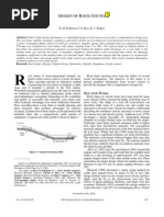 Rock-Lined Chute Design Procedures | PDF | Civil Engineering | Nature