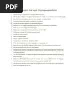 Download Examples of Project Manager Interview Questions by cmnell SN159738271 doc pdf