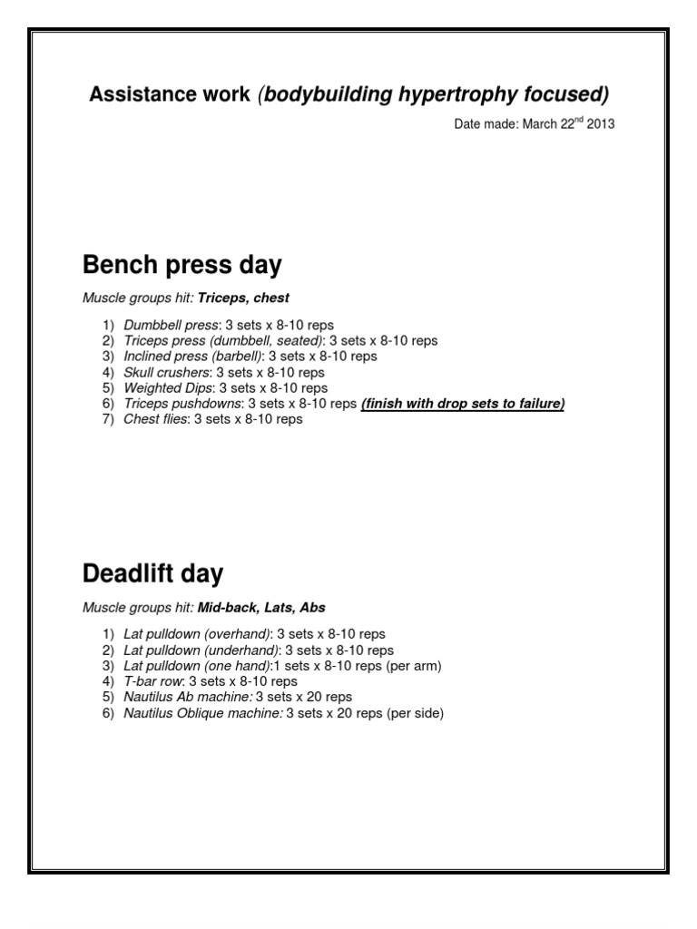 Wendler Assistance Work