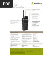 Motorola Solutions P25 SRX 2200 Enhanced Combat Radio Specifications ...