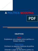 Aula 1 - A Política Moderna