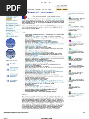 Elite version 9 rhvac drawing mode user manual pdf