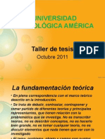 Taller Tesis