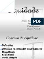 Equidade - Slide