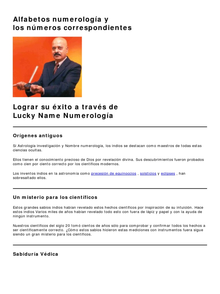 Alfabetos numerología y | Suerte | Ciencia Alfabetos numerología y | Suerte | Ciencia