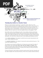 Download Tensing Up Active vs Passive Tense by KM Weiland SN15981438 doc pdf