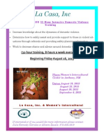 8-16-13 Domestic Violence Training