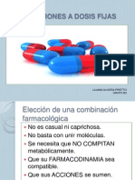 Combinaciones A Dosis Fijas