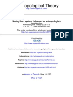 Seeing Like a System - Luhmann for Antrophologist