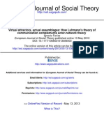 Virtual Attractors, Actual Assemblages Luhmann ANT