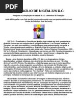 O CONCÍLIO DE NICÉIA