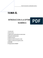 Microsoft Word - 8. Introduccion a La Optimizacion Numerica-1