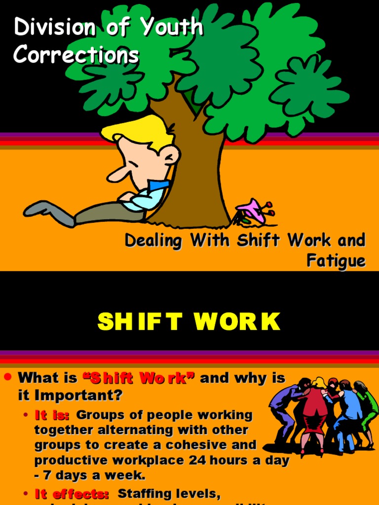Managing Shift Work and Fatigue | PDF | Shift Work | Sleep