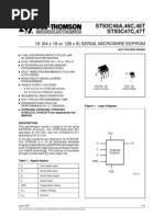 ST93C46 Data Sheets