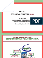 Charla Requisitos Legales SySO - AV 2013