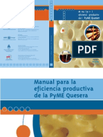 Manual para Eficiencia Productiva de La PyME Quesera PDF
