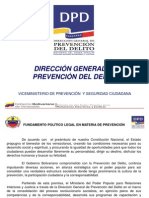 Dirección General de Prevención Del Delito (DPD) - 0