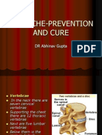 Backache-Prevention and Cure: DR Abhinav Gupta