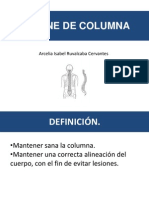 Higiene Columna