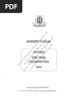 Download SKEMA Fizik Kertas 1 2 3 Percubaan SPM 2012 MRSM  by Izzati Farzana SN159889093 doc pdf