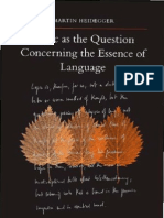 Martin Heidegger-Logic As The Question Concerning The Essence of Language (SUNY Series in Contemporary Continental Philosophy) - State University of New York Press (2009) PDF