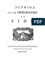 Emanuel Swedenborg - Doctrina Novae Hierosolymae de Fide