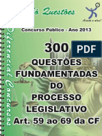 Do Processo Legislativo - Apostila Amostra