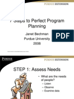 7 Steps To Perfect Program Planning LONG