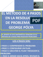 Los4pasosparalaresoluciondeproblemas George Polya