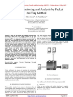 Network Monitoring and Analysis by Packet Sniffing Method