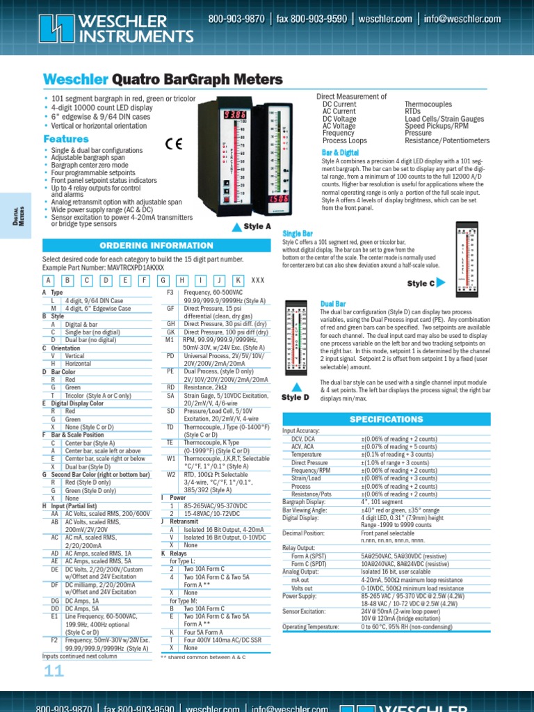 Digital Meters | PDF | Power Supply | Analog To Digital Converter
