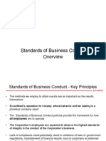 7 Standards of Business Conduct Overview