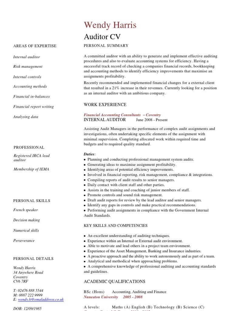 How to write a curriculum vitae picture