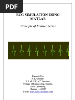 Ecg Detection Algorythm Using Matlab