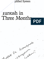 Turkish 3 Months