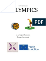 Eulympics Infosheet