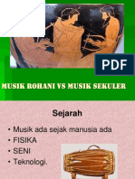 Musik Rohani Vs Musik Sekuler